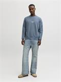 JJESOHO SWEAT CREW NECK NOOS blue mirage