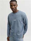 JJESOHO SWEAT CREW NECK NOOS blue mirage