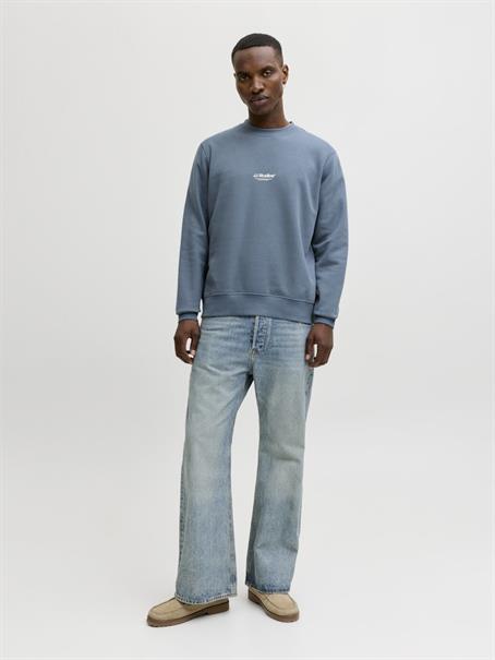 JJESOHO SWEAT CREW NECK NOOS blue mirage