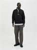 JJESOHO SWEAT QUARTER ZIP HN NOOS black