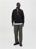 JJESOHO SWEAT QUARTER ZIP HN NOOS black