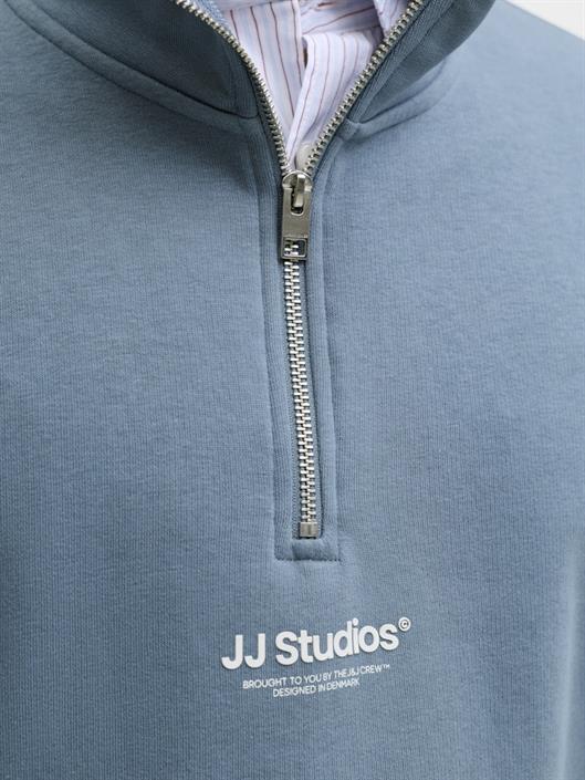 jjesoho-sweat-quarter-zip-hn-noos-blue-mirage