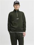JJESOHO SWEAT QUARTER ZIP HN NOOS duffel bag