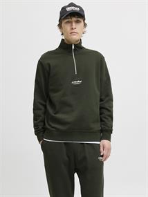 JJESOHO SWEAT QUARTER ZIP HN NOOS duffel bag
