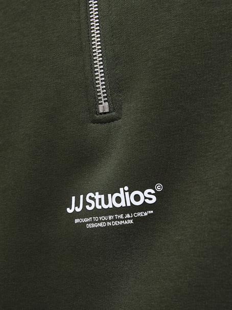 JJESOHO SWEAT QUARTER ZIP HN NOOS duffel bag