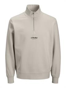 JJESOHO SWEAT QUARTER ZIP HN NOOS moonbeam