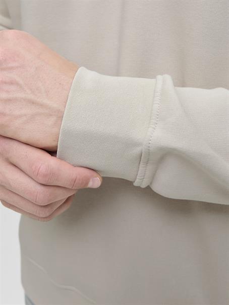 JJESOHO SWEAT QUARTER ZIP HN NOOS moonbeam
