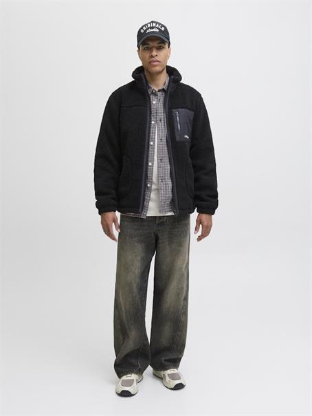 JJESOHO TEDDY JACKET NOOS black