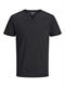 JJESPLIT NECK TEE SS NOOS black