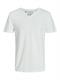 JJESPLIT NECK TEE SS NOOS cloud dancer