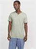 JJESPLIT NECK TEE SS NOOS iceberg green