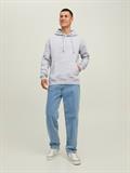 JJESTAR BASIC SWEAT HOOD NOOS light grey melange