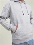 JJESTAR BASIC SWEAT HOOD NOOS light grey melange