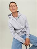 JJESTAR BASIC SWEAT HOOD NOOS light grey melange