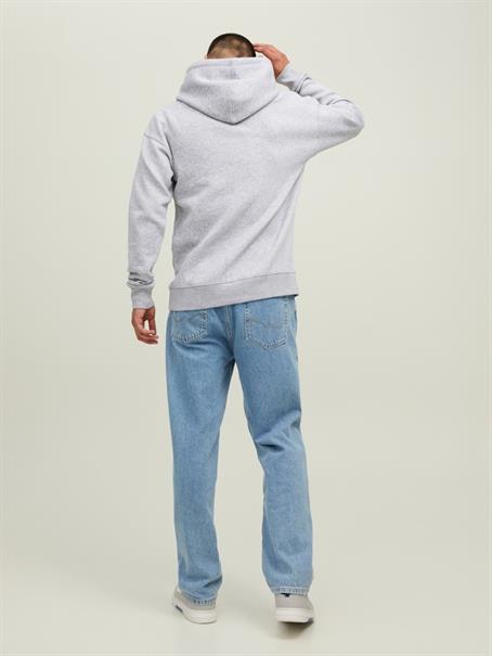 JJESTAR BASIC SWEAT HOOD NOOS light grey melange