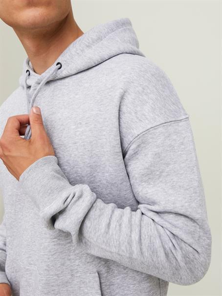 JJESTAR BASIC SWEAT HOOD NOOS light grey melange