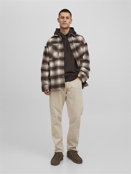 JJESTAR BASIC SWEAT HOOD NOOS mulch