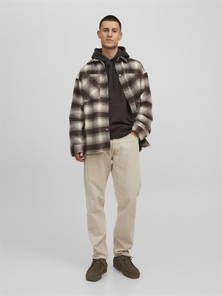 JJESTAR BASIC SWEAT HOOD NOOS mulch