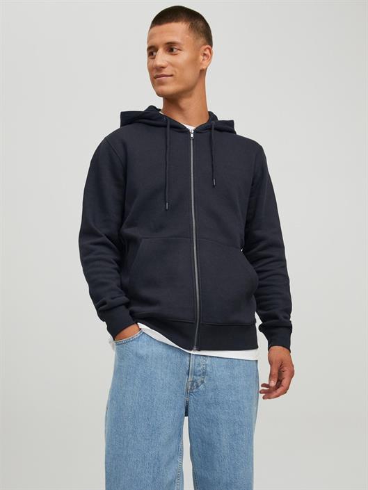 jjestar-basic-sweat-zip-hood-noos-black