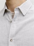 JJESUMMER LINEN BLEND SHIRT L/S SN crockery