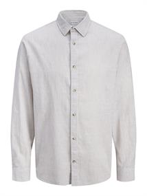 JJESUMMER LINEN BLEND SHIRT L/S SN crockery