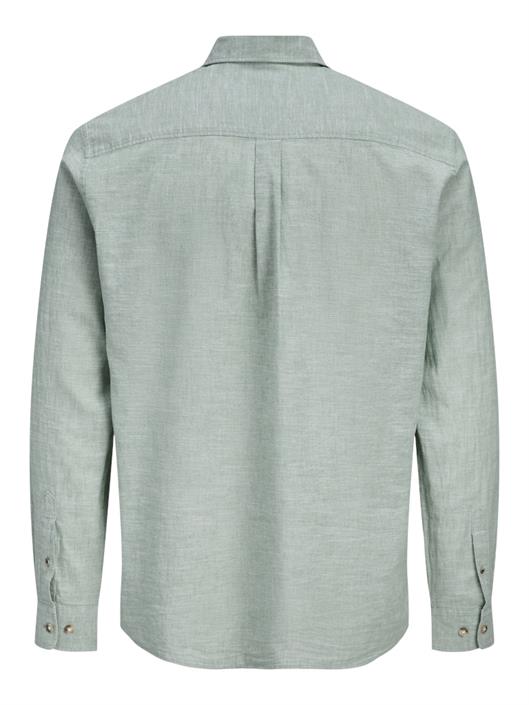 jjesummer-linen-blend-shirt-l-s-sn-granite-green