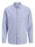 JJESUMMER LINEN BLEND SHIRT L/S SN infinity