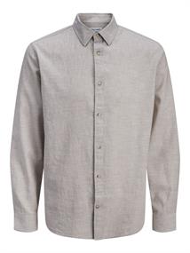 JJESUMMER LINEN BLEND SHIRT L/S SN string