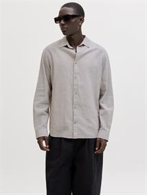 JJESUMMER LINEN BLEND SHIRT L/S SN string