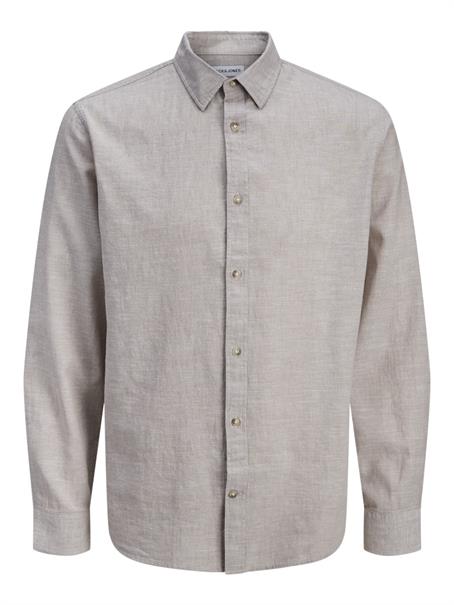 JJESUMMER LINEN BLEND SHIRT L/S SN string