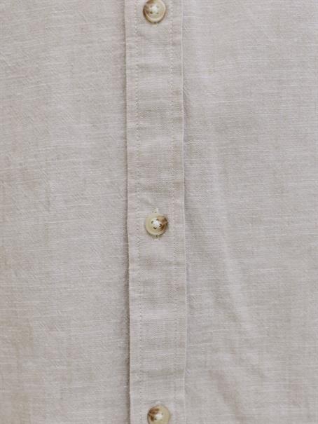 JJESUMMER LINEN BLEND SHIRT L/S SN string