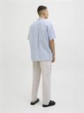 JJESUMMER RESORT SHIRT SS SN chambray blue