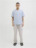 JJESUMMER RESORT SHIRT SS SN chambray blue
