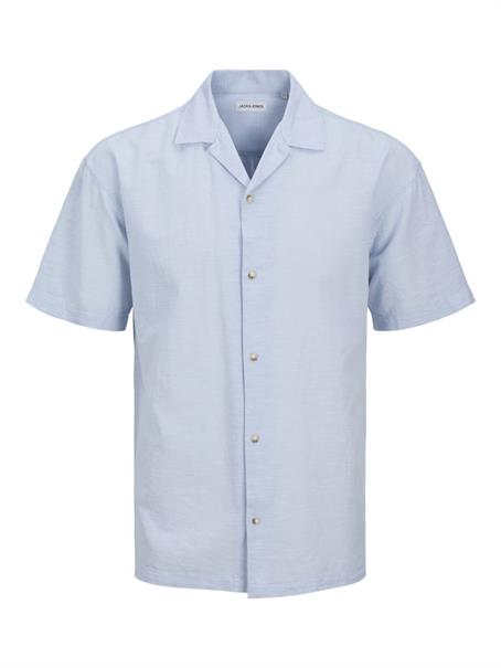 JJESUMMER RESORT SHIRT SS SN chambray blue