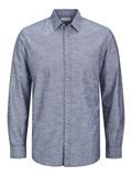 JJESUMMER SHIRT LS SN faded denim