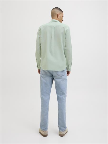 JJESUMMER SHIRT LS SN iceberg green