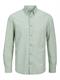 JJESUMMER SHIRT LS SN iceberg green
