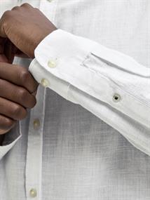 JJESUMMER SHIRT LS SN white