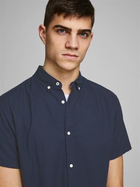 JJESUMMER SHIRT S/S S21 STS navy blazer