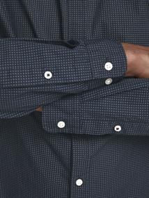 JJETAPE DETAIL SHIRT L/S S20 STS navy blazer