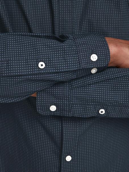 JJETAPE DETAIL SHIRT L/S S20 STS navy blazer