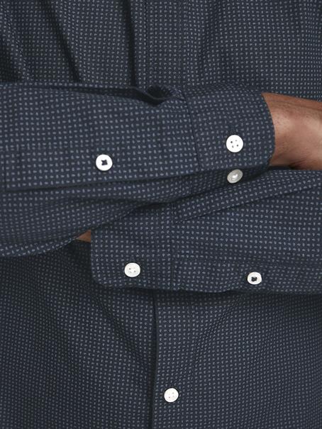 JJETAPE DETAIL SHIRT L/S S20 STS navy blazer