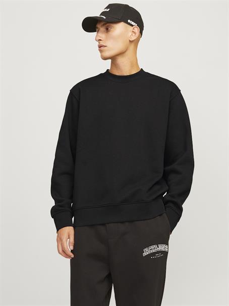 JJEURBAN EDGE SWEAT CREW NECK NOOS black
