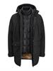 JJFINN SOFTSHELL PARKA black