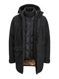 JJFINN SOFTSHELL PARKA black