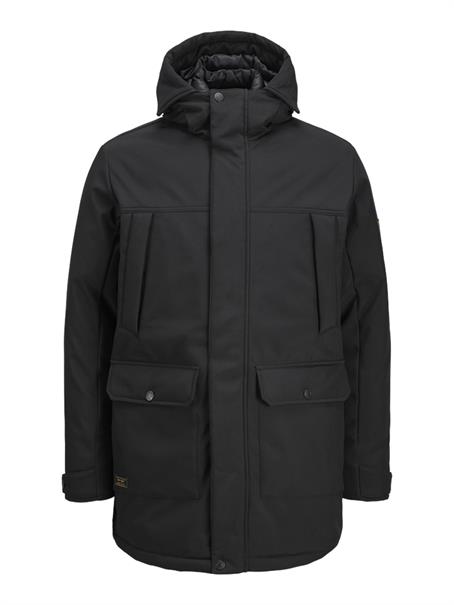 JJFINN SOFTSHELL PARKA black