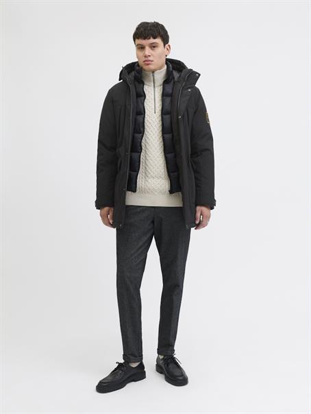 JJFINN SOFTSHELL PARKA black