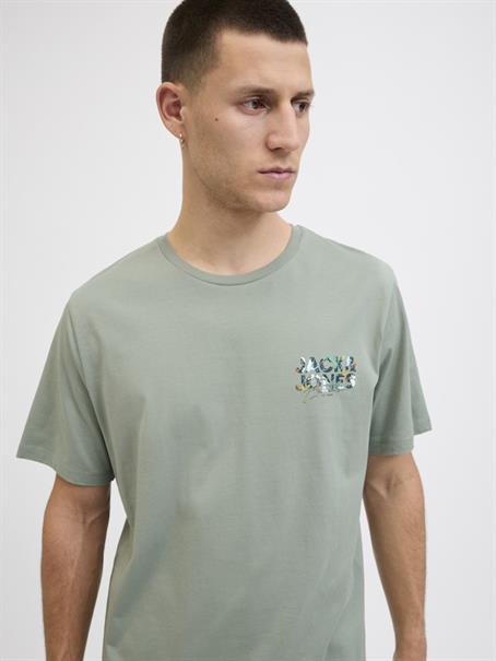 JJGEPLAS TEE SS CREW NECK LN iceberg green