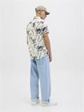 JJHAWAII AOP SHIRT SS LN cloud dancer