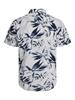 JJHONOLULU AOP SHIRT SS cloud dancer